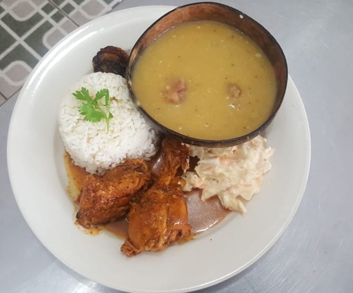 Split peas an pork